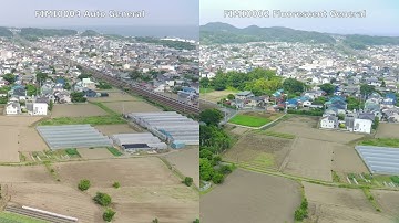 FIMI X8 2022 ver. Video setting comparison - Sunny and Cloudy weather