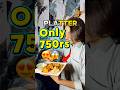 Vip platter only 750rs😱 #foodreview #shorts