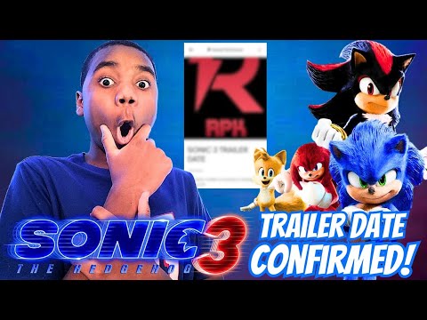 Sonic Movie 3 Trailer Release Date Finally Confirmed! - YouTube