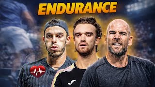 How Tennis Pros Train Endurance | Cerúndolo, Macháč \u0026 Mannarino
