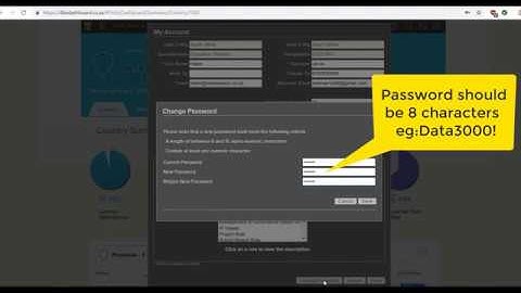How to manually reset your DDD Dashboard password