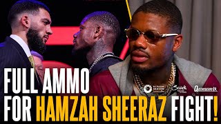 "Frank Warren gave me EXTRA energy!" Ammo Williams FIRED UP for Hamzah Sheeraz & inspired by Wilder