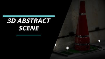 3D Scene Abstract Home Design Modeling  | Speed Art |  in Cinema 4D