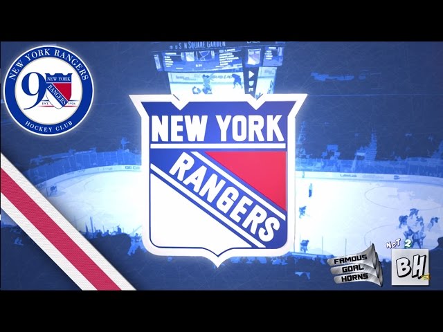 New York Rangers 2018 Winter Classic Goal Horn 
