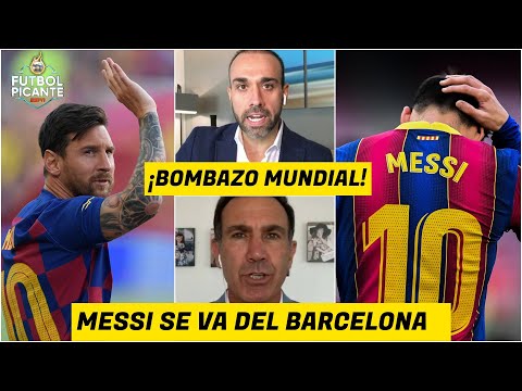 ¡BOMBAZO! Lionel Messi NO seguirá con el Barcelona. Se CAYÓ la negociación | Futbol Picante
