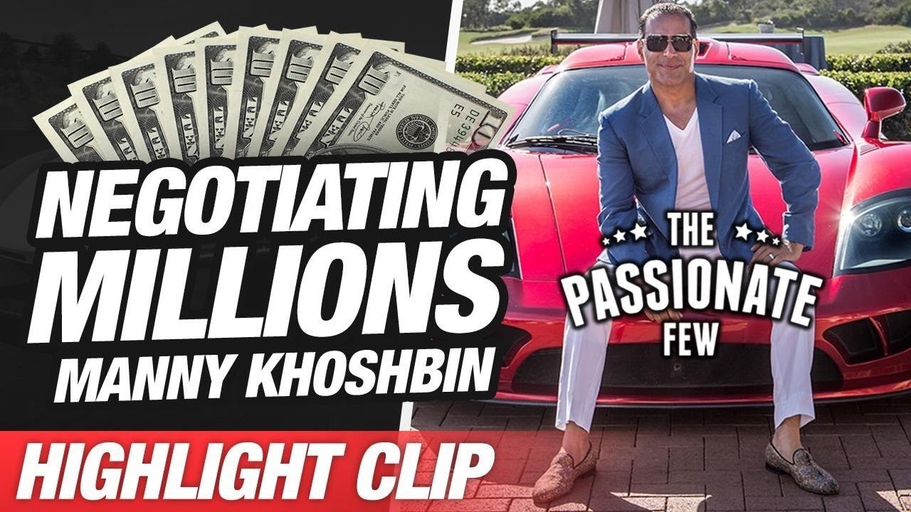 MANNY KHOSHBIN Shares His $700 Million Dollar Negotiation Lessons! (REAL ESTATE)