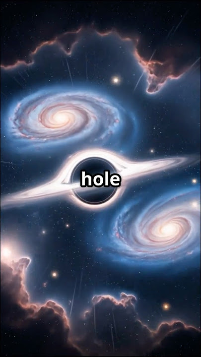 Black Hole GHOST LIGHT:Twice the Milky Way's Size!😳#blackhole #science #physics #shortsfeed #shorts