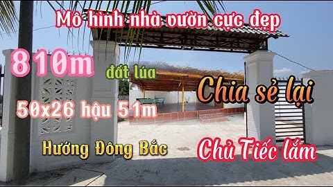Đất Cần Giuộc Giá Rẻ| Lại là mô hình nhà vườn chất như nước cất đường xe hơi, khu vực thị trấn.