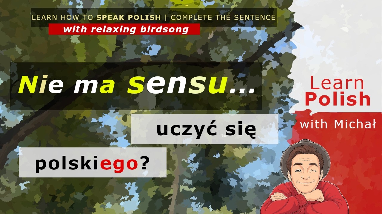 A1-C1 Polish Speaking Course | There's no point