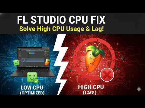 How to fix high CPU usage in FL Studio ?