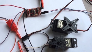 Driving servos with DM-103 DMX decoder