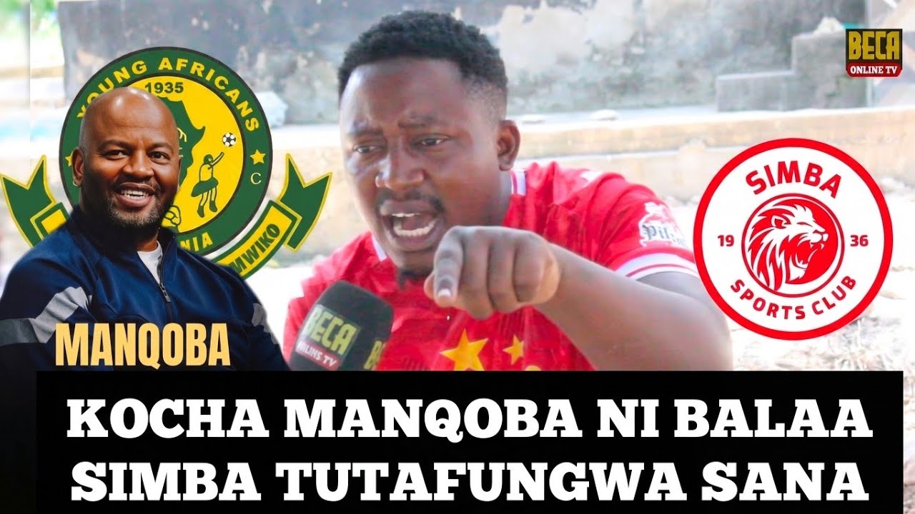 MCHOME MAPOVU APAGAWA NA KOCHA MPYA WA YANGA\KOCHA MANQOBA NI BALAA SIMBA TUTAFUNGWA SANA NA YANGA.