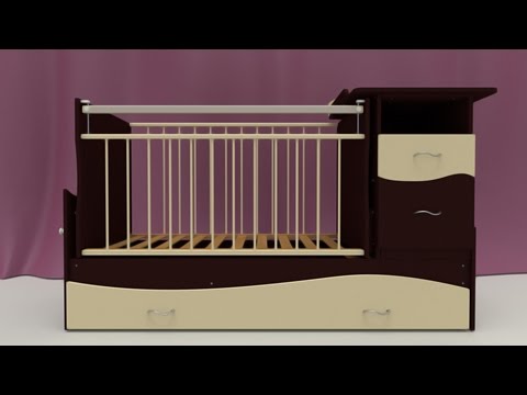 Видеоинструкция по сборке кроватки-трансформера "Чунга-Чанга"