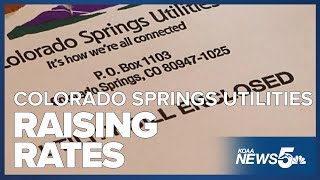 Breaking down why Colorado Springs Utilities is raising rates
