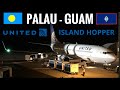 Tripreport  united airlines economy  boeing 737800  palau  guam