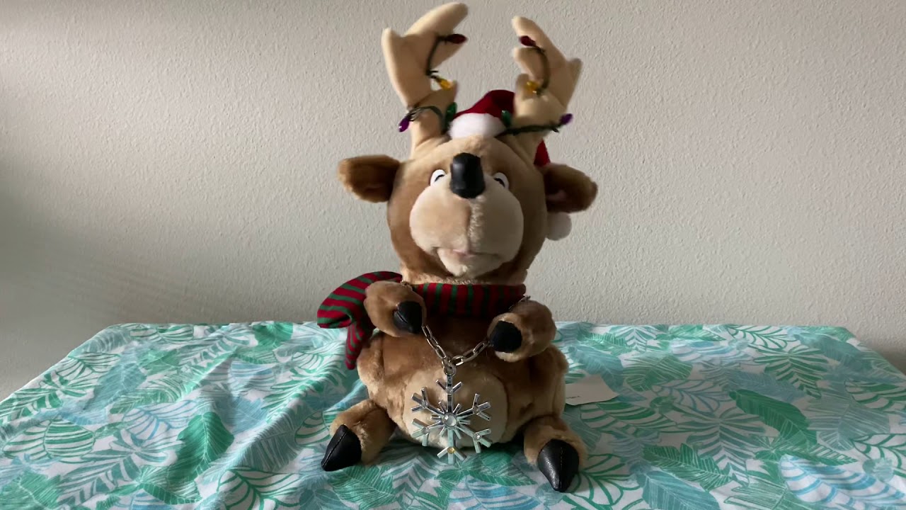 Gemmy - Hip-Hop Reindeer - Rapper’s Delight (Parody) (RARE) - YouTube