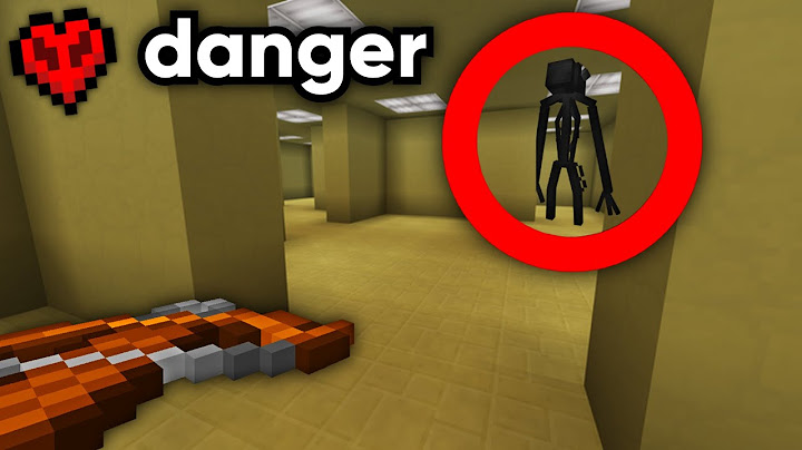 J'ai Reproduit les Backrooms sur Minecraft Hardcore