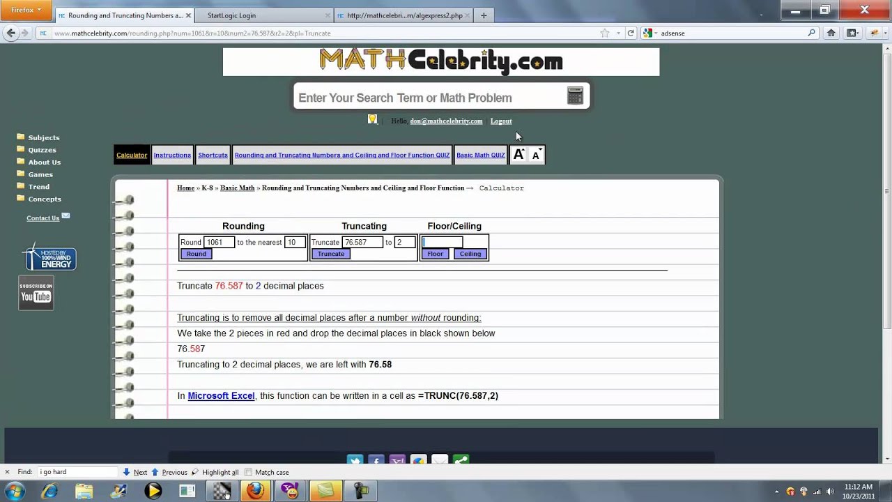 Rounding Calculator