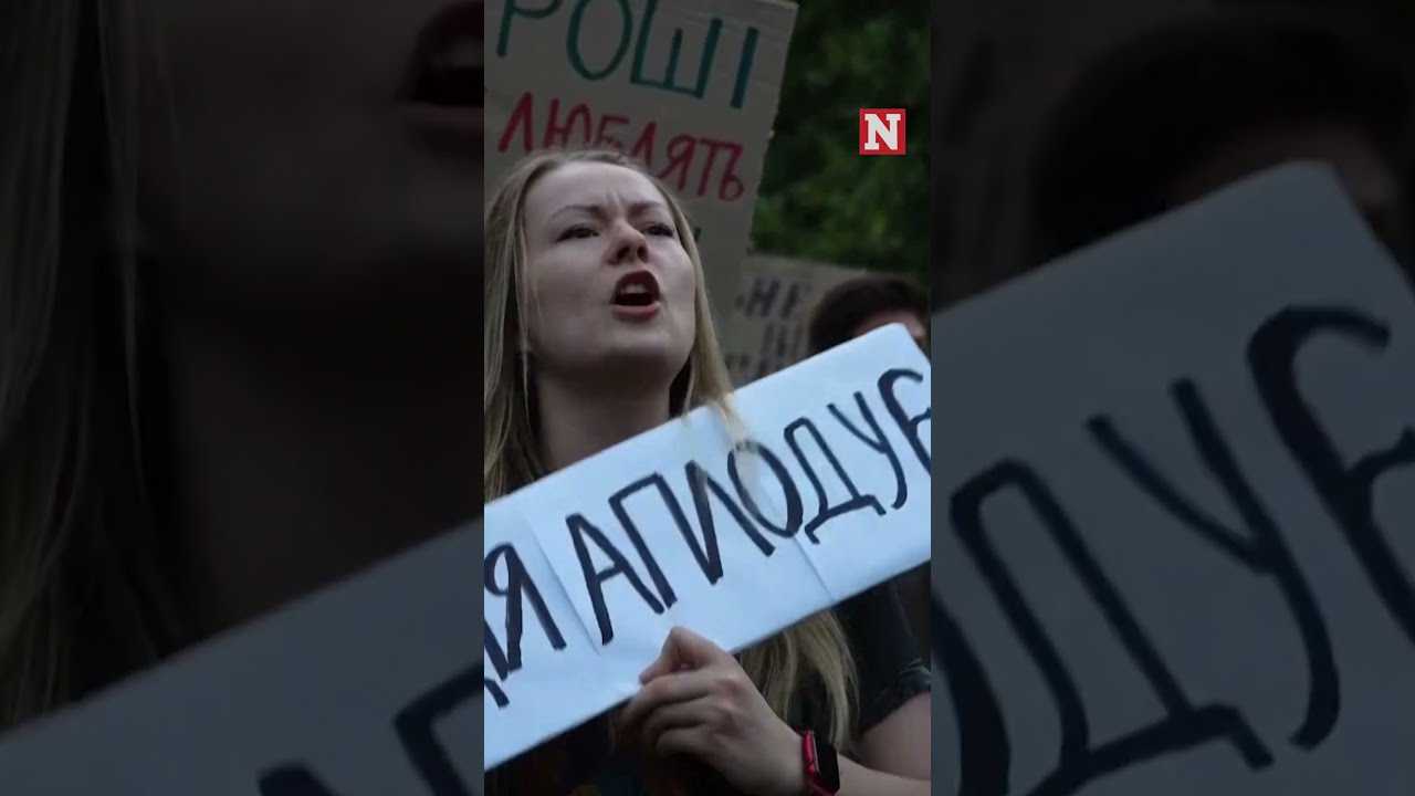 Protests Break Out Against Zelensky In Ukraine