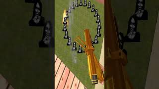 Trying Dynamite on Kuchisake Onna Nexbots #gmod #garrymod #nextbots