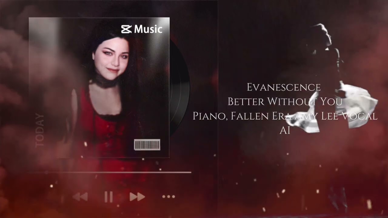 Evanescence — Better Without You (Piano, Fallen Era Amy Lee Vocal AI)