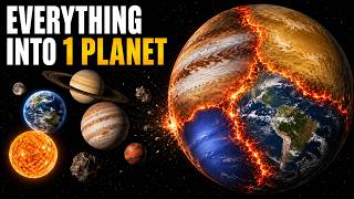 I Merged the Entire Solar System Into One Planet — Here’s What Happened