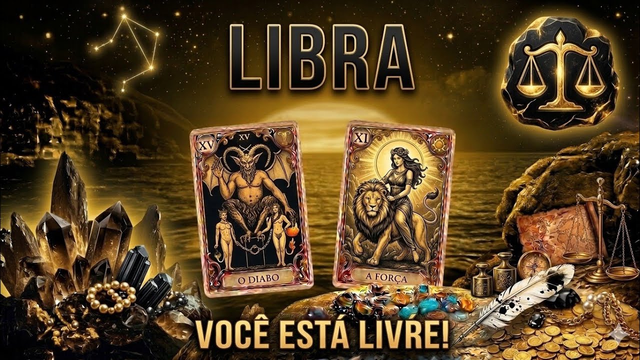 LIBRA ♎: Libertação! Quebre as correntes que impedem o seu novo ciclo de prosperidade. ⛓️💥