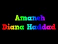AMANEH DIANA HADDAD KARAOKE 