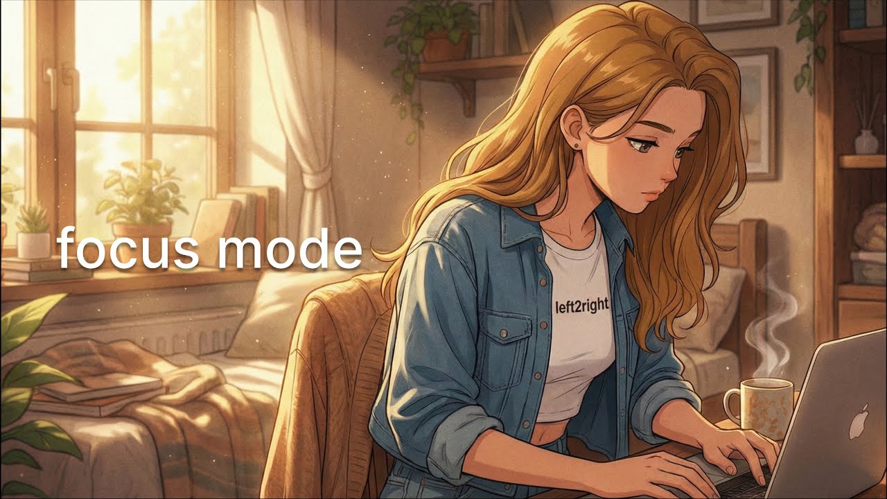 1 Hour Morning Deep Focus Minimalist Lo-fi for Work | left2right