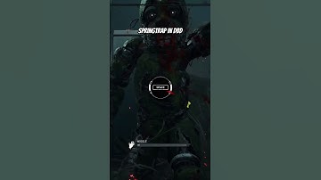 Springtrap in dead by daylight | #dbd #fnaf #gaming