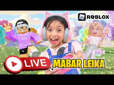 MABAR ROBLOX BARENG LEIKA PULANG SEKOLAH PALING SERU