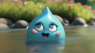Pipi The Water Drops Big Journey Animation 3D Cartoon