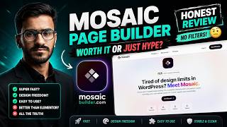 Mosaic Page Builder Review 2026 🔥 Is It Better Than Elementor