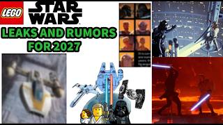 LEGO Star Wars 2027 LEAKS! Cloud City, Mustafar Duel, Y-Wing & MORE!