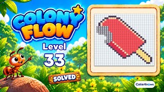 Colony Flow Level 33 | Walkthrough & Solution