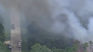 Wildfire in Volusia County closes SR-46 for hours