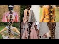 PARTY & BRIDAL Hairstyles for long hair stylish & amazing 💕✨🎀#hairstyle #youtubevideo #homepage...