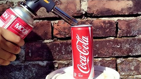 Coca Cola Vs Gas Torch ( Experiment )