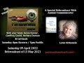 09 April 2022 rebroadcast of 15 May 2021 w/guest Lynn McKenzie: The Paranormal View radio show