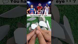 99% People Fail This Eagle Eye Test 0 Choose A B or C (Basketball Quiz) #shorts