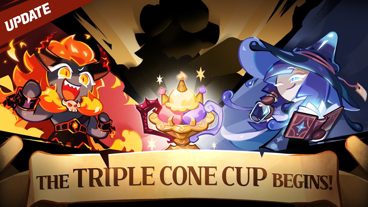 Cookie run kingdom triple cone cup