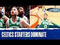Celtics Starters COMBINE for 107 PTS!