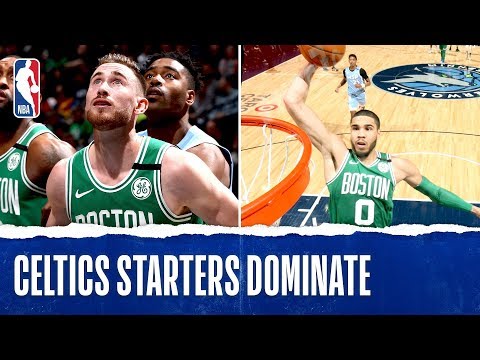 Celtics Starters COMBINE for 117 PTS!
