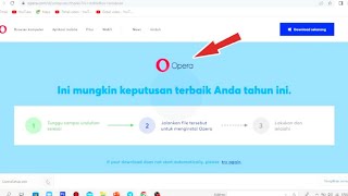 CARA INSTAL APLIKASI BROWSER OPERA DI LAPTOP screenshot 2