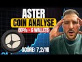 ASTER: 86% in 6 Wallets! CZ kauft trotzdem 2 Mio $ | Analyse