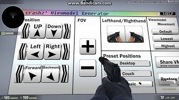 CS:GO Custom View Tutorial Change FOV Settings And More!