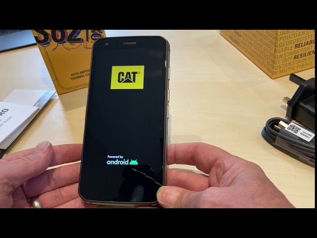 Cat S62 Pro Box Opening, English, UK. First impressions and info