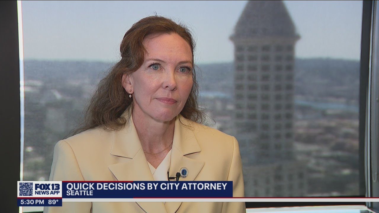 City Attorney aims to speed up case filing decisions | FOX 13 Seattle ...