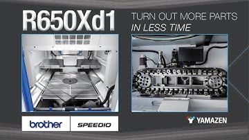 Brother R650Xd1: Turn Out More Parts in Less Time