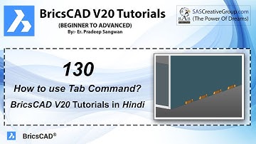 BricsCAD V20 Tutorial 130: How to use Tab Command in BricsCAD V20 Mechanical | Sheet Metal